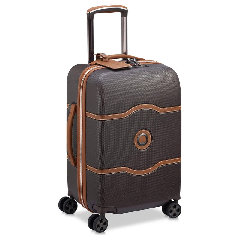 Delsey Paris Chatelet Air 2.0 - 4-Rollen-Kabinentrolley 55 cm (braun)