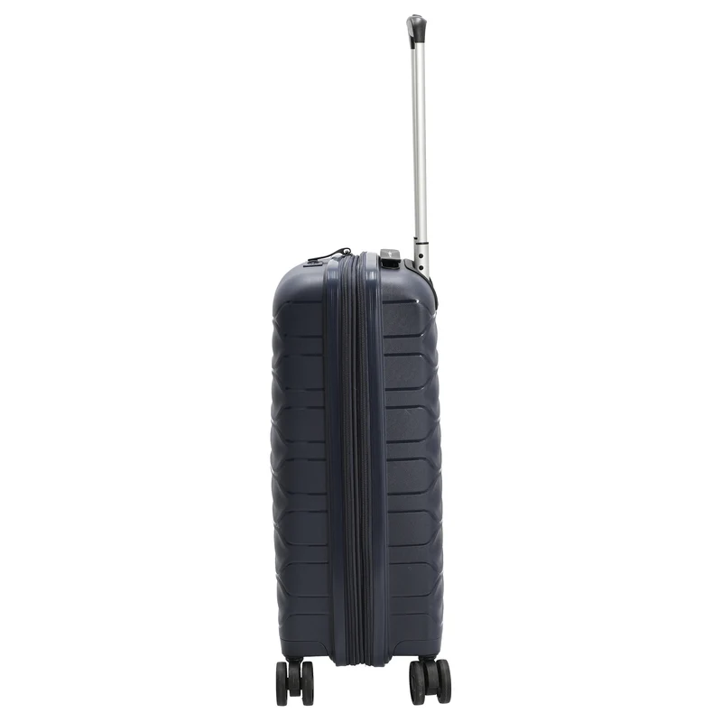 D&N Travel Line 4700+ - 4-Rollen-Kabinentrolley S 55 cm erw. (navy)