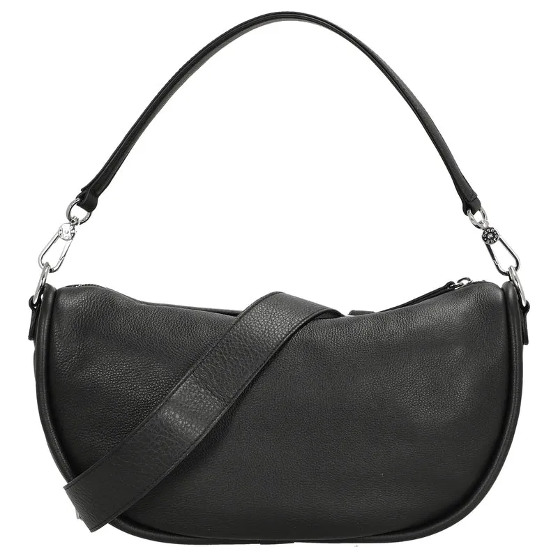 abro Willow Dalia - Beuteltasche 36 cm (black/nickel)