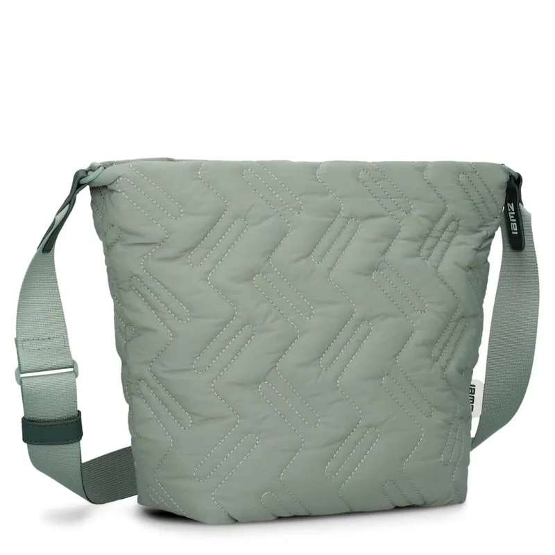 zwei Cleo - Umhängetasche 35 cm (eucalyptus-new)