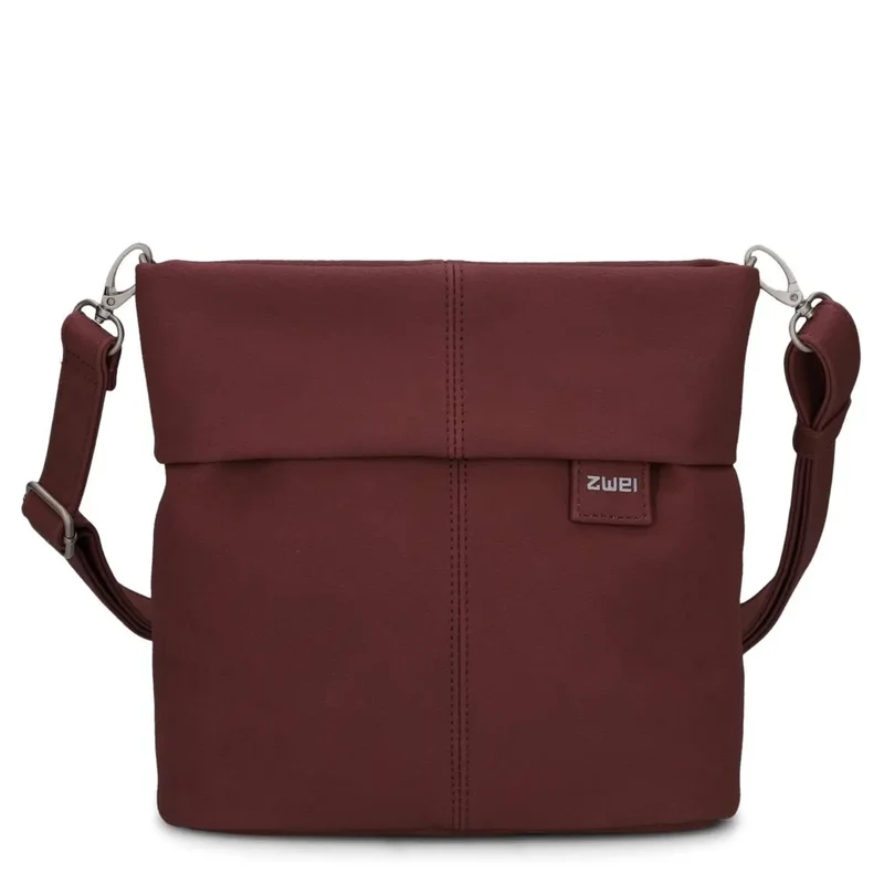 zwei Mademoiselle M8 - Schultertasche 25 cm (rubin)