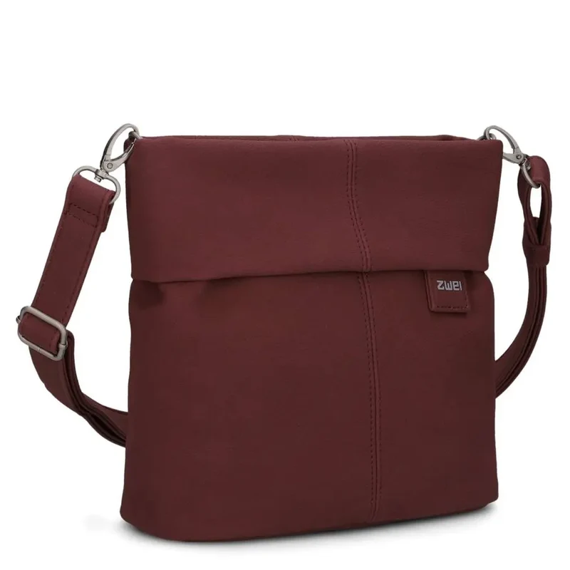 zwei Mademoiselle M8 - Schultertasche 25 cm (rubin)