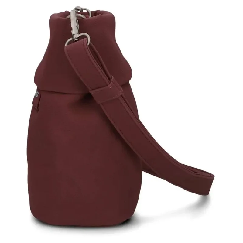 zwei Mademoiselle M8 - Schultertasche 25 cm (rubin)