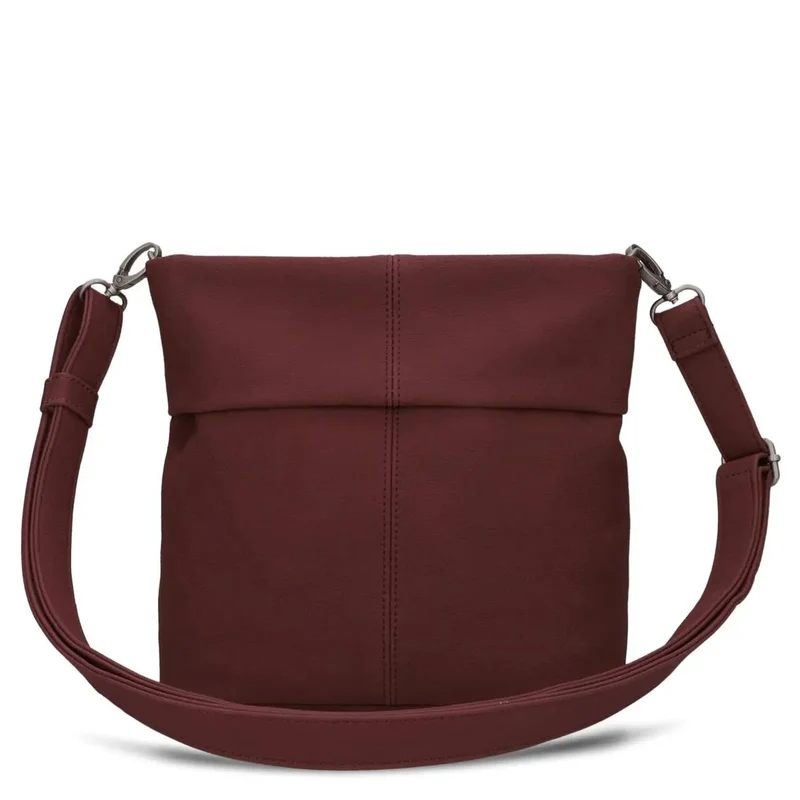 zwei Mademoiselle M8 - Schultertasche 25 cm (rubin)
