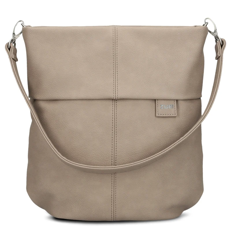 zwei Mademoiselle M90 - Umhängetasche 28 cm (nubuk-cappuccino)