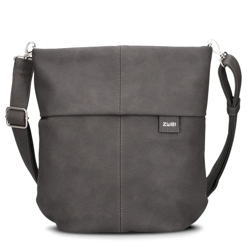 zwei Mademoiselle M90 - Umhängetasche 28 cm (nubuk-stone)