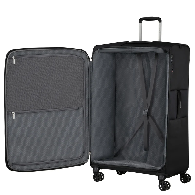 Samsonite Base Breeze - 4-Rollen-Trolley 81 cm erw. (black)