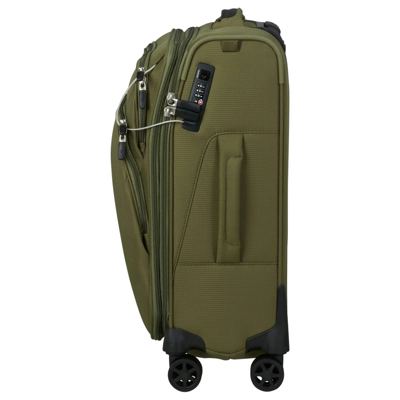 Samsonite Spark SNG 2 - 4-Rollen-Kabinentrolley 55/20 cm erw. (olive)