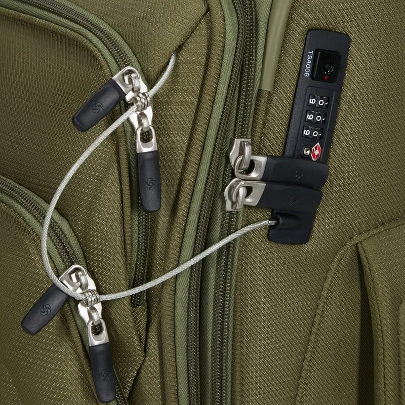 Samsonite Spark SNG 2 - 4-Rollen-Kabinentrolley 55/20 cm erw. (olive)