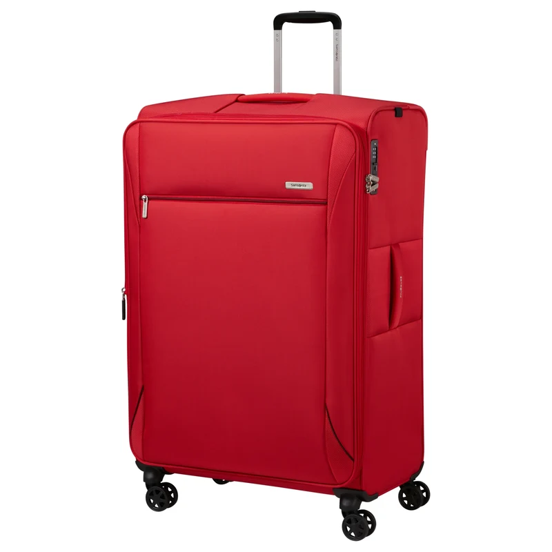 Samsonite Base Breeze - 4-Rollen-Trolley 81 cm erw. (red)