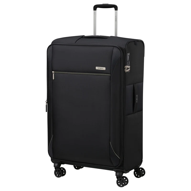 Samsonite Base Breeze - 4-Rollen-Trolley 78 cm erw. (black)