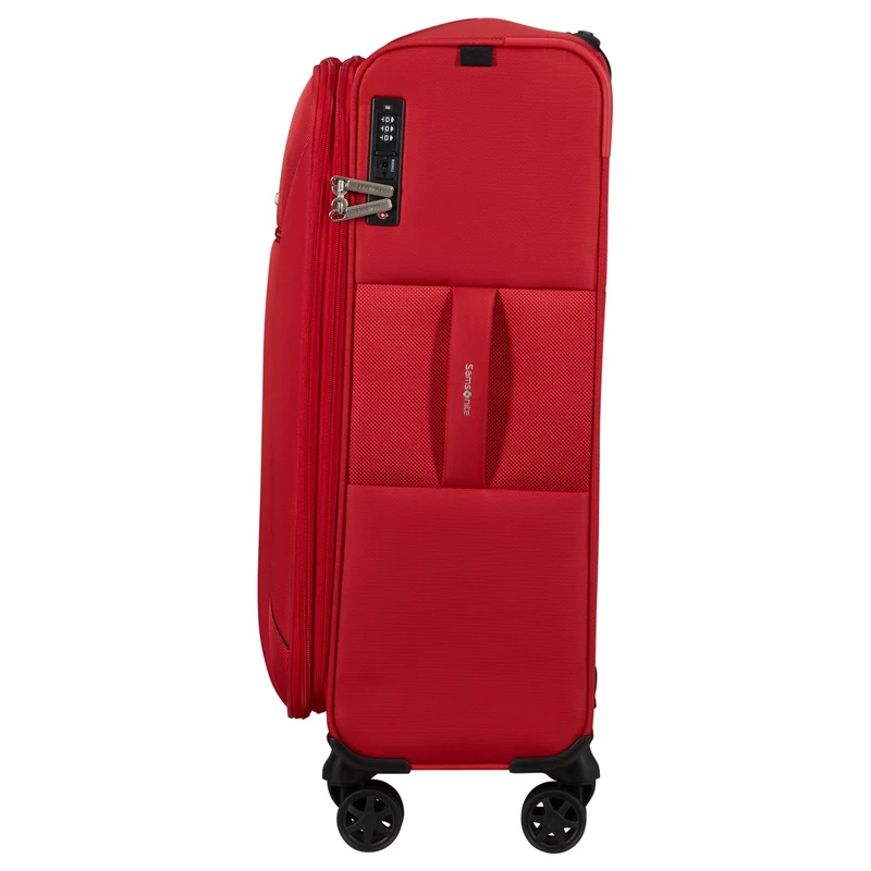 Samsonite Base Breeze - 4-Rollen Trolley 67 cm erw. (red)