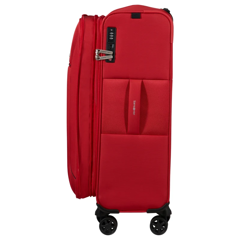 Samsonite Base Breeze - 4-Rollen Trolley 67 cm erw. (red)