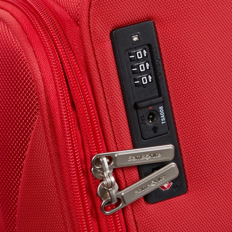 Samsonite Base Breeze - 4-Rollen Trolley 67 cm erw. (red)