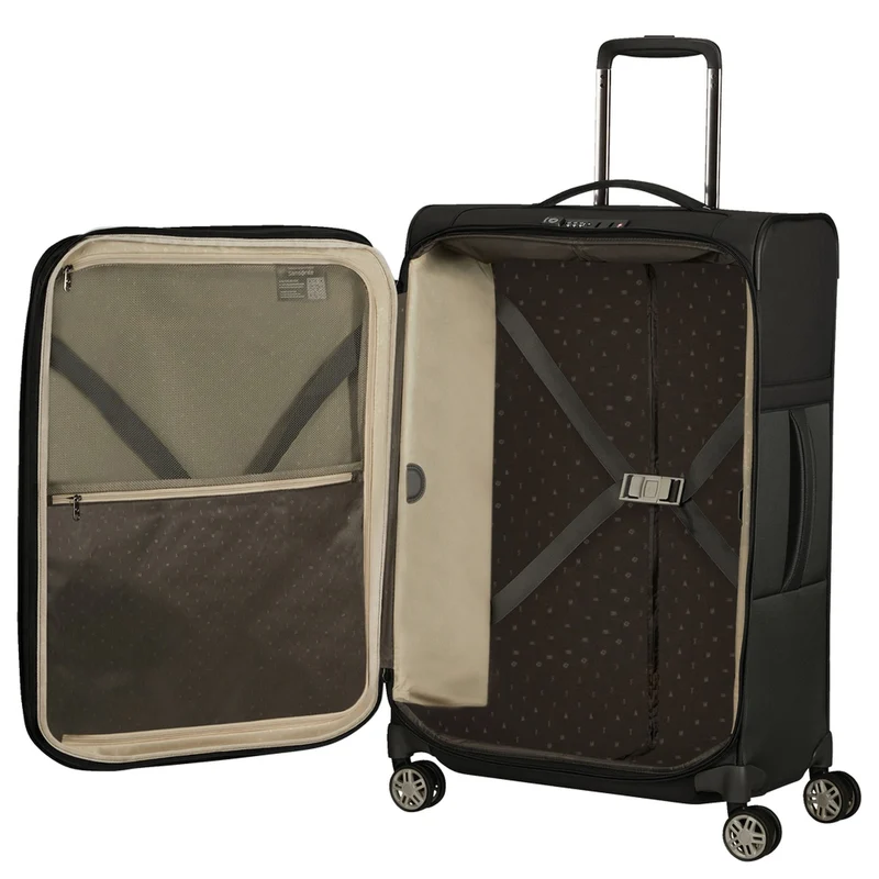 Samsonite Airea - 4-Rollen-Trolley 67 cm erw. (black)