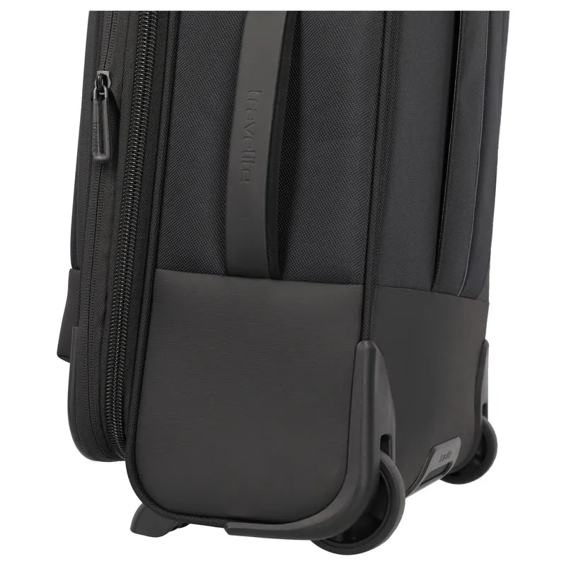 Travelite Crosslite - 2-Rollen-Kabinentrolley S 54 cm erw. (black)