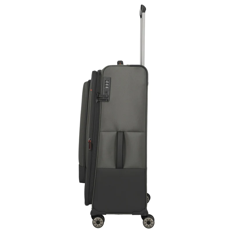 Travelite Crosslite - 4-Rollen-Trolley L 77 cm erw. (oliv)