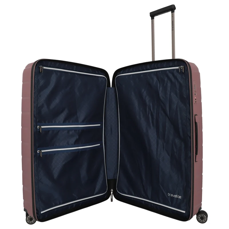 Travelite Air Base - 4-Rollen-Trolley Set 3tlg. erw. (flieder)