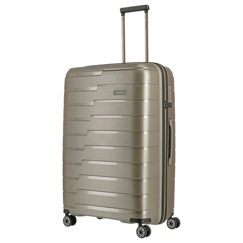 Travelite Air Base - 4-Rollen-Trolley Set 3tlg. erw. (champagner)