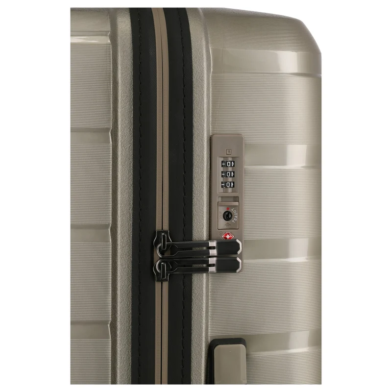 Travelite Air Base - 4-Rollen-Trolley Set 3tlg. erw. (champagner)