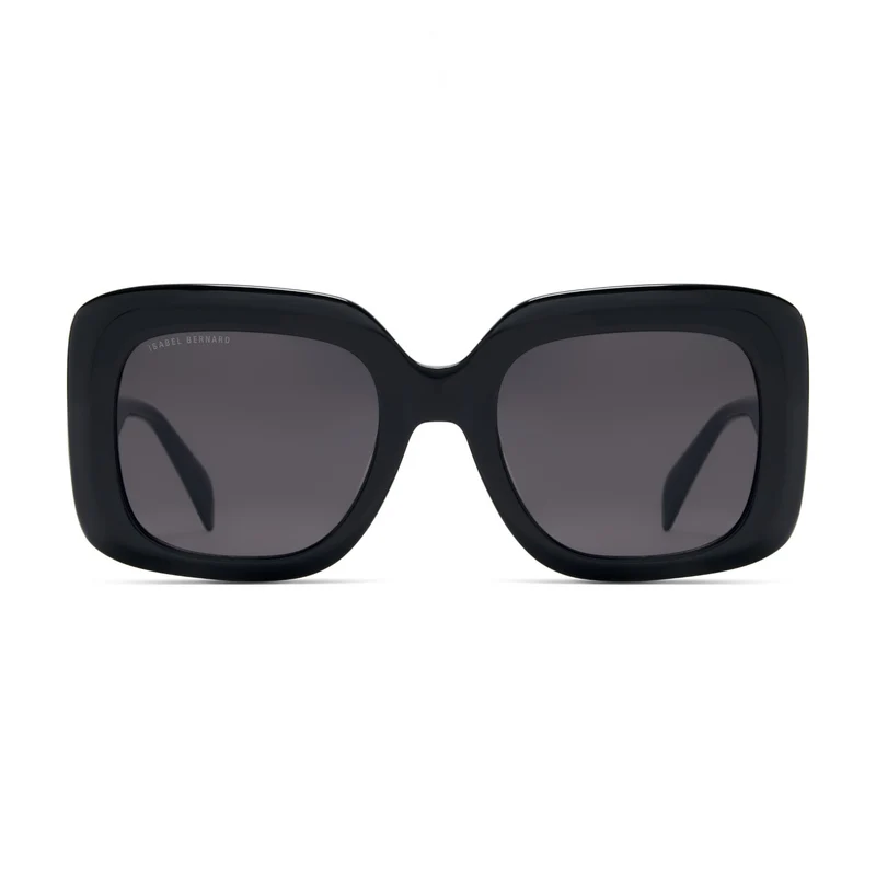 Isabel Bernard La Villette Rive Schwarz Quadratisch Sonnenbrille IB400003-01-01