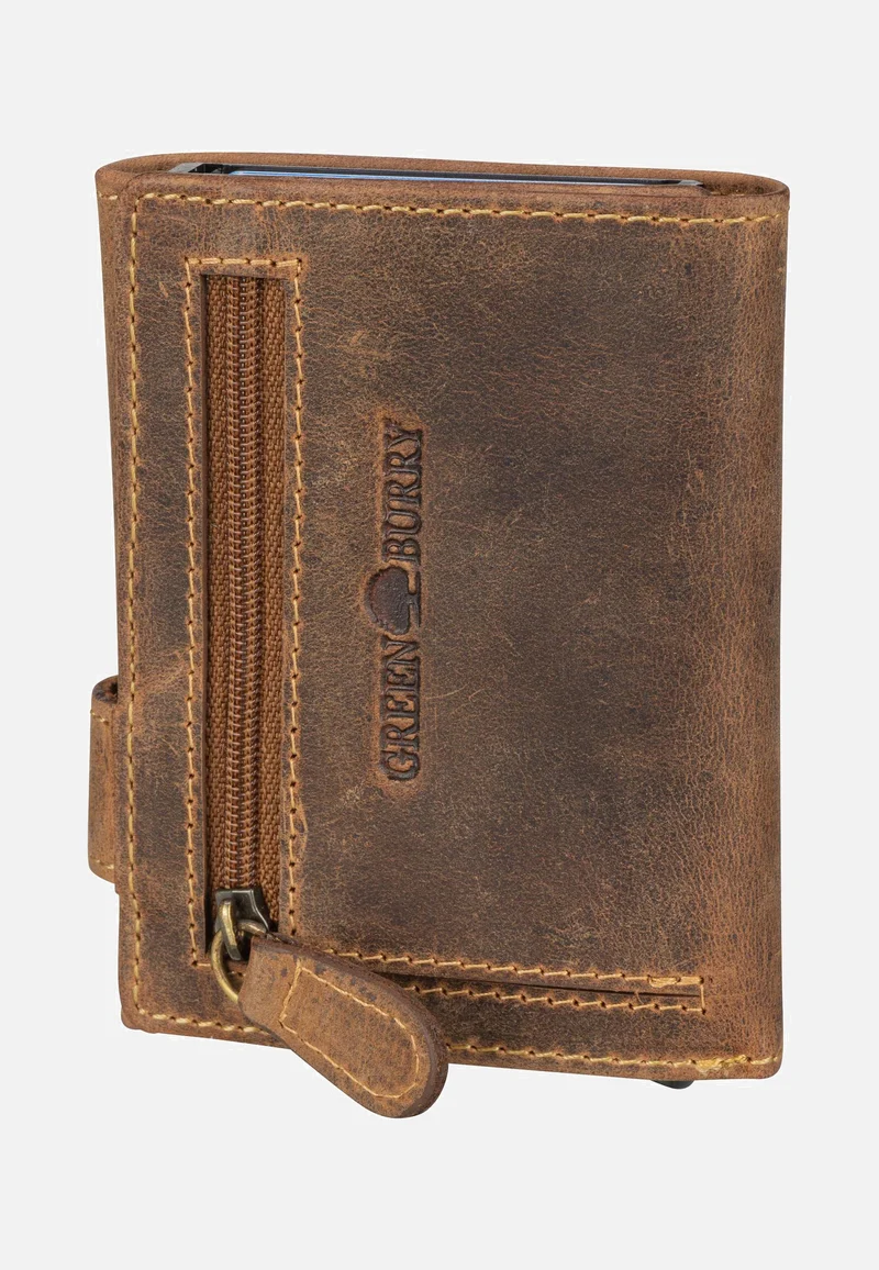 Vintage 1687 Sattelbraun - Kartenetui