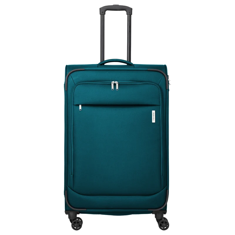 Travelite Priego - 4-Rollen-Trolley Set 3tlg. (petrol)