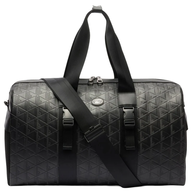 Lacoste Nomogramme Embossed - Weekender 50 cm (noir)