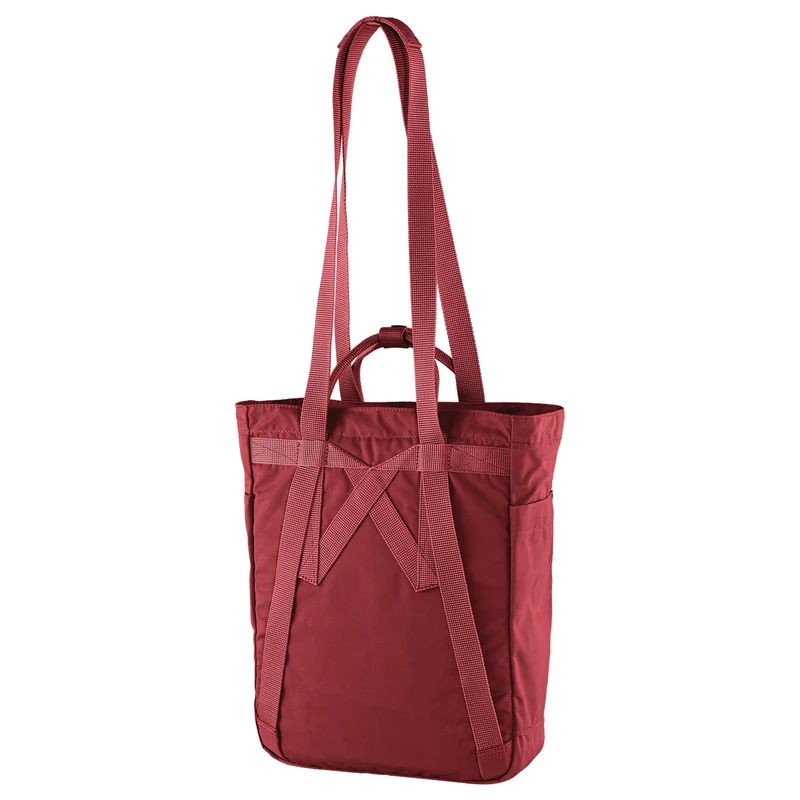 Fjällräven Kånken Totepack - Umhängetasche/Rucksack 13" 40 cm (ox red)