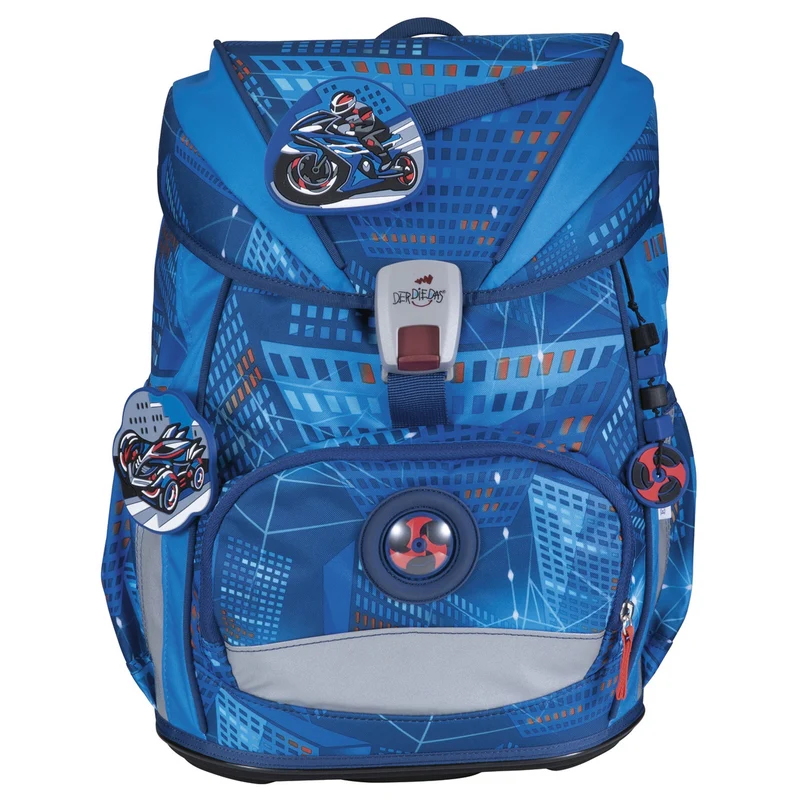 DerDieDas ErgoFlex Superlight - Schulrucksack Set 5tlg. 650g (Turbo Speed)