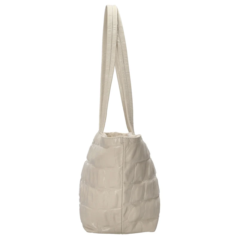 abro Alba Maxi Cocco - Schultertasche 26 cm (milk)