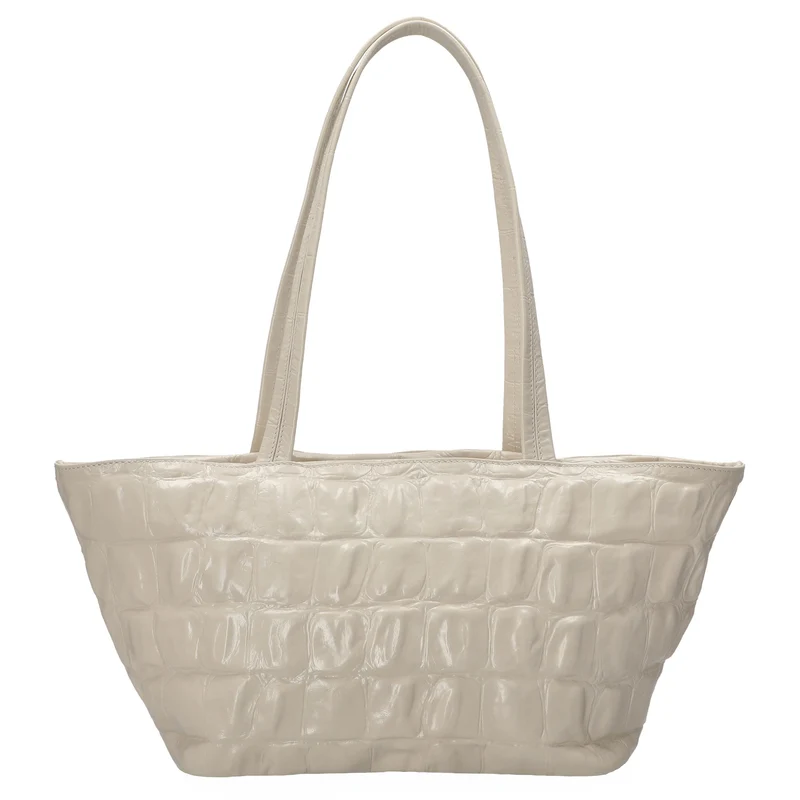 abro Alba Maxi Cocco - Schultertasche 26 cm (milk)
