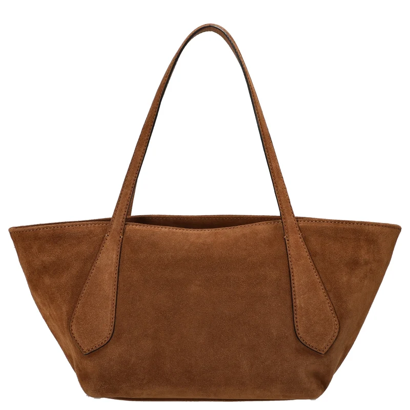 abro Carina Suede - Shopper 26 cm (cuoio)