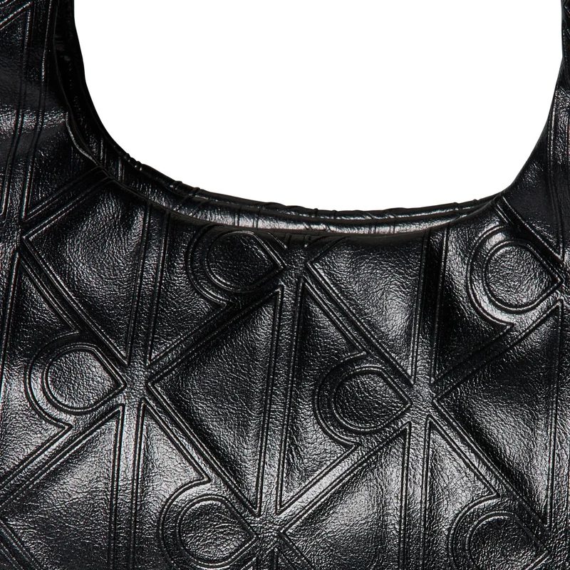 Calvin Klein Puffer Emblem - Umhängetasche 26 cm (black)
