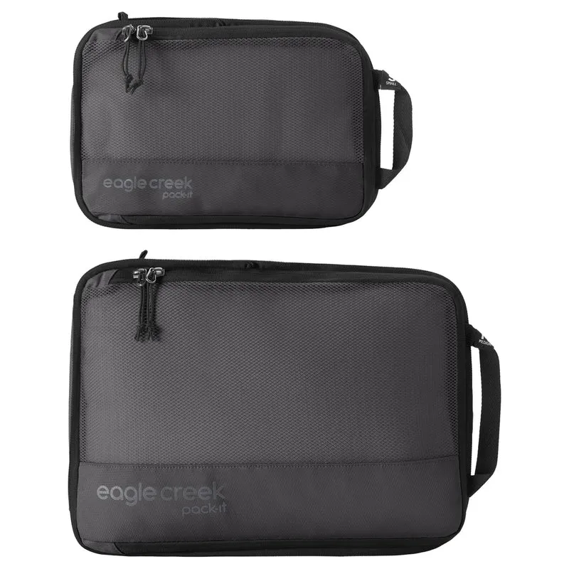Eagle Creek Pack-It Reveal Compression Cube Set S/M 2tlg. - Packsack (black)