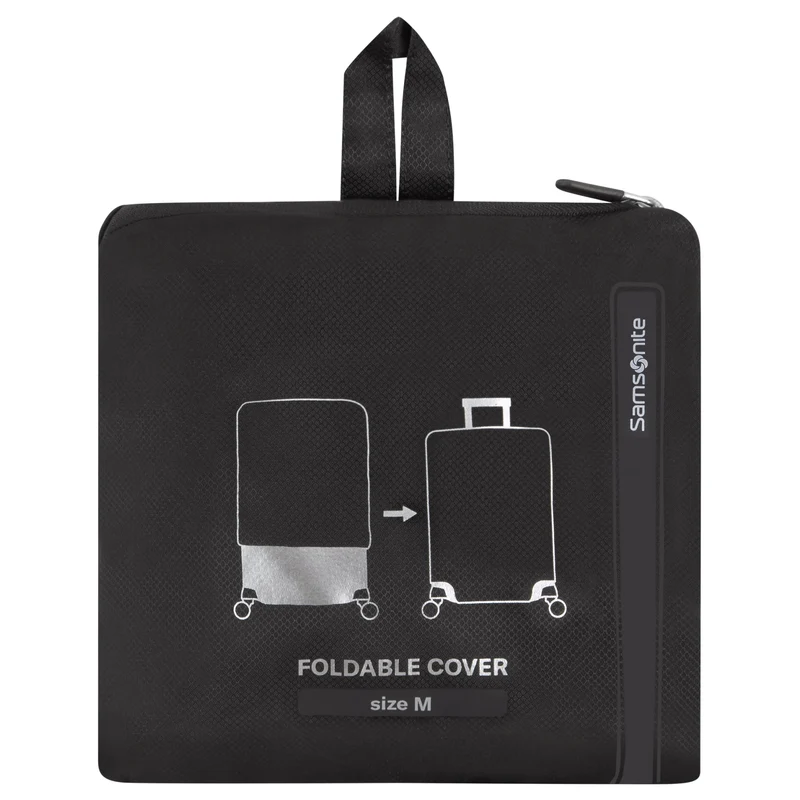 Samsonite Ta Revolution Foldable Kofferschutzhülle M - Regenhülle (black)