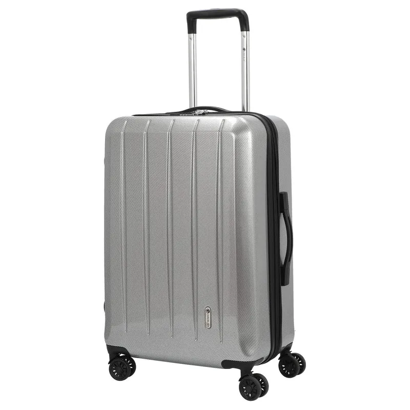 CHECK.IN London 2.0 - 4-Rollen-Trolley 67 cm (carbon silber)