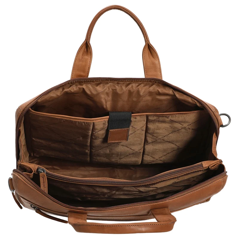The Chesterfield Brand Levanto - Laptoptasche 14" 40 cm (cognac)