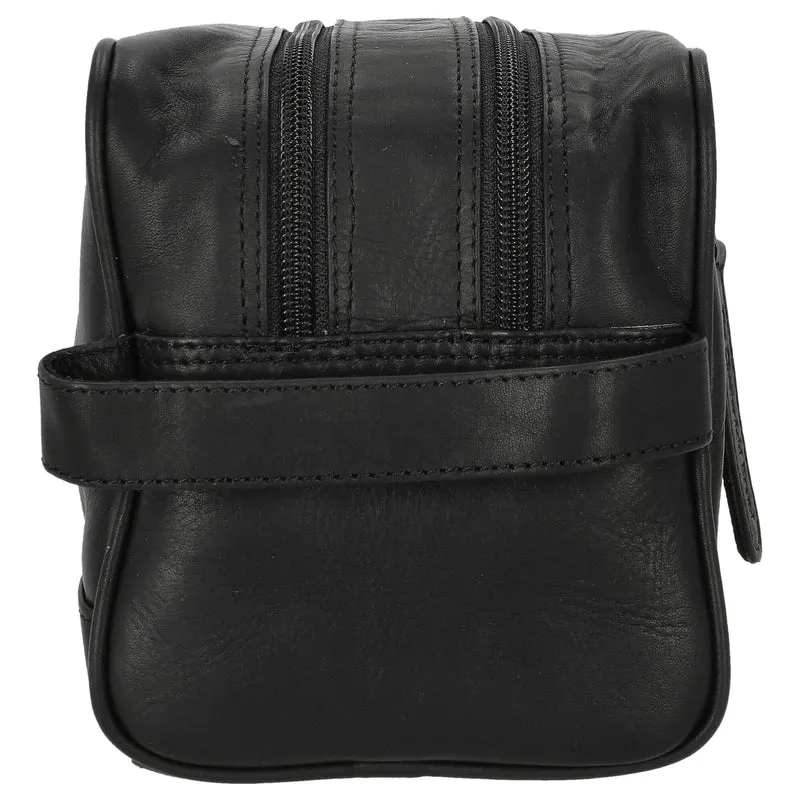 The Chesterfield Brand Stacey - Kulturbeutel Leder 24 cm (black)