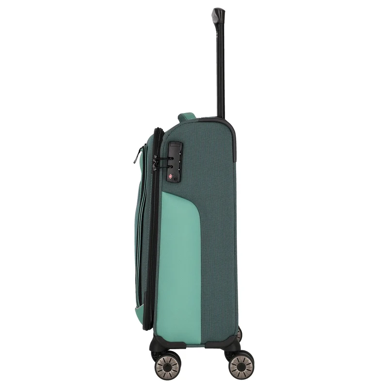Travelite Viia - 4-Rollen-Kabinentrolley S 55 cm (Eukalyptus)
