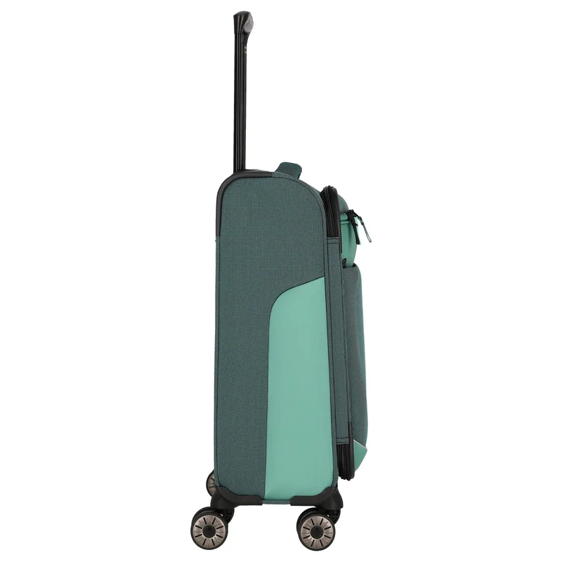 Travelite Viia - 4-Rollen-Kabinentrolley S 55 cm (Eukalyptus)