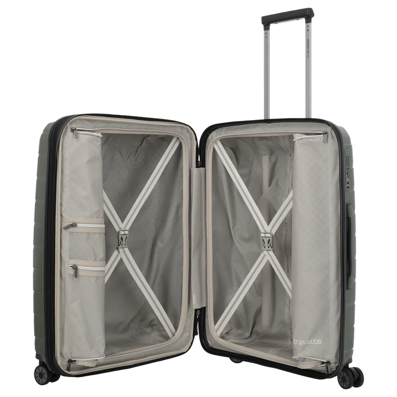 Travelite Air Base - 4-Rollen-Trolley 67 cm M erw. (olive)