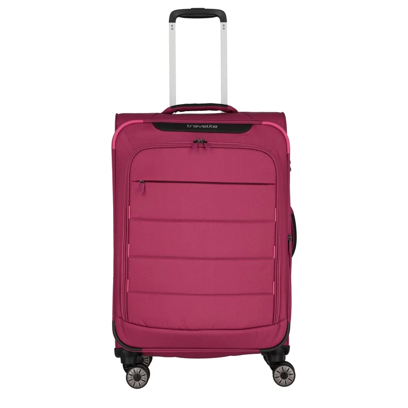 Travelite Skaii - 4-Rollen-Trolley M 67 cm erw. (abendrot)