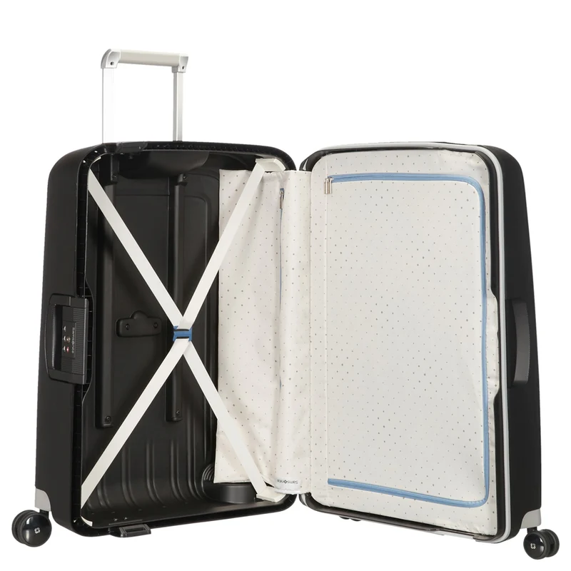 Samsonite S Cure Spinner - 4-Rollen-Trolley L 75 cm (black)