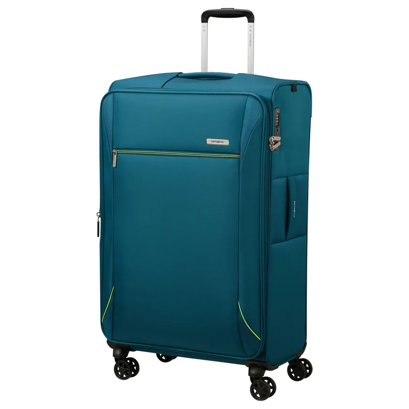 Samsonite Base Breeze - 4-Rollen-Trolley 78 cm erw. (petrol blue)
