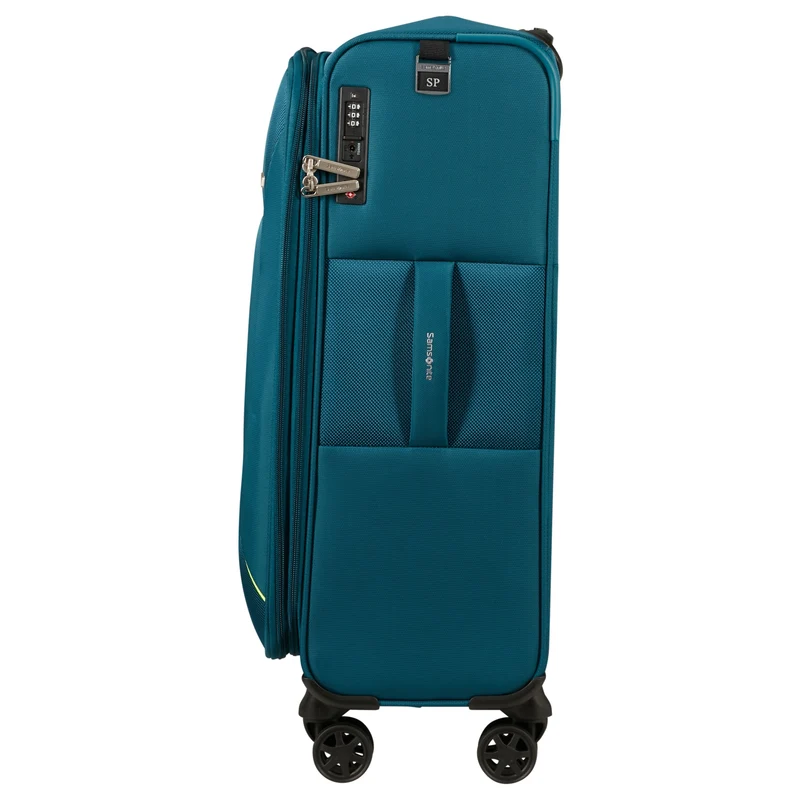 Samsonite Base Breeze - 4-Rollen Trolley 67 cm erw. (petrol blue)