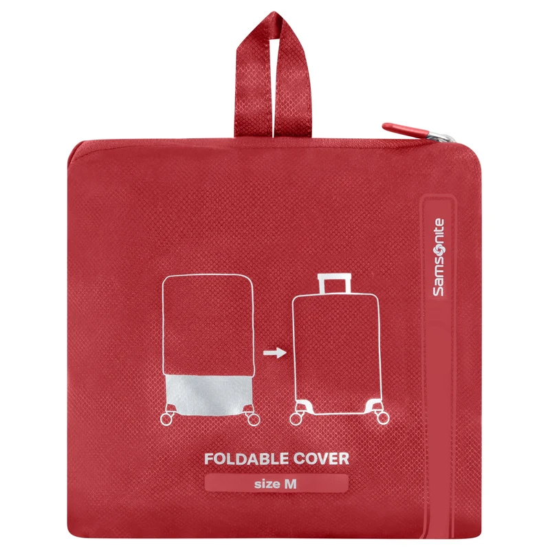 Samsonite Ta Revolution Foldable Kofferschutzhülle M - Regenhülle (red)