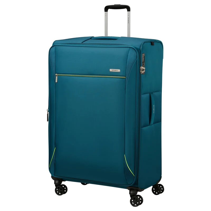 Samsonite Base Breeze - 4-Rollen-Trolley 81 cm erw. (petrol blue)