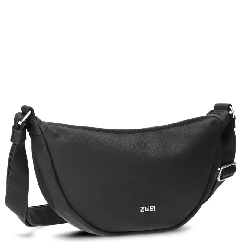 zwei Mademoiselle M50 - Umhängetasche 32 cm (nubuk-black)