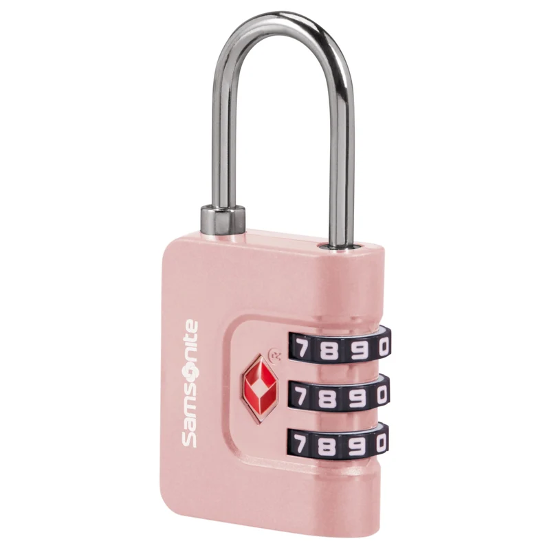 Samsonite Ta Revolution Combilock 3 Dial - Schloss (rose)